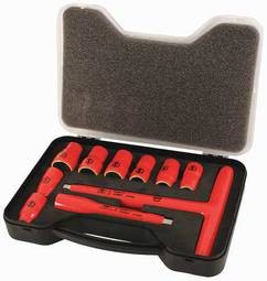 Juego de Dados aislados WIHA 31496 Insulated Tool Set, 10 pc.