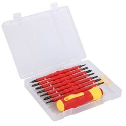 Juego de Desarmadores Aislados 7 Pzas. puntas dobles.