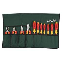 Juego de herramienta Aislada WIHA 32888 Insulated Tool Set, 11 pc.