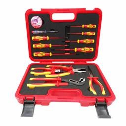 Kit Herramienta Aislada 1000V Ruwoo 13-Piezas Insulated Tools Kit